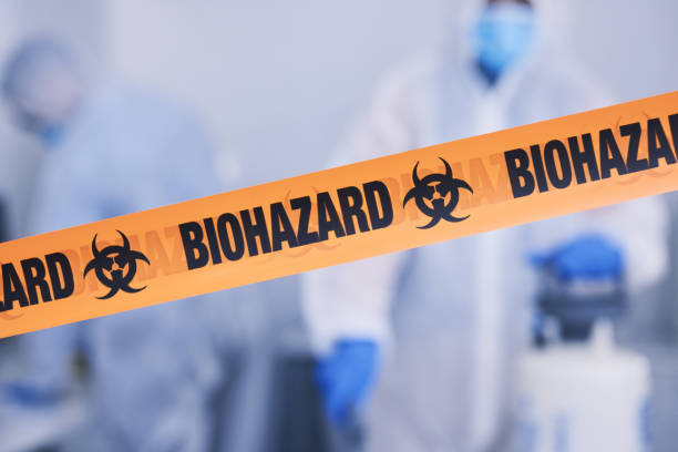 Professional Infectious Disease Decontamination technician working in Sugar Hill, GA
